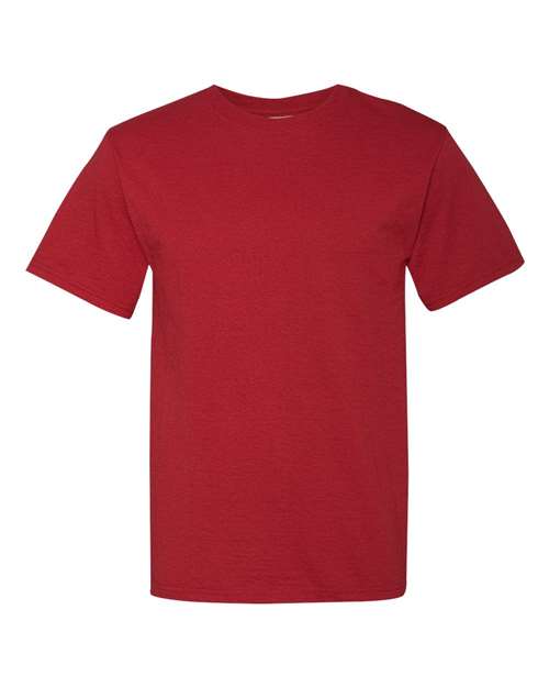 Unisex Dri-Power® 50/50 T-Shirt - Crimson Front