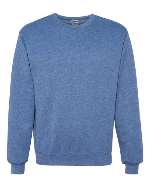 Unisex NuBlend® Crewneck Sweatshirt - Vintage Heather Blue Front