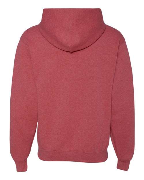 Unisex NuBlend® Hooded Sweatshirt - Vintage Heather Red Back