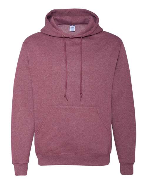 Unisex NuBlend® Hooded Sweatshirt - Vintage Heather Maroon Front