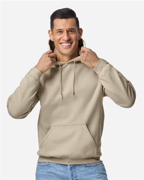 Unisex Heavy Blend™ Hooded Sweatshirt - Neon Blue Front