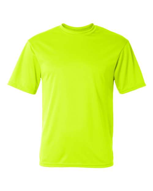 Unisex Performance T-Shirt - Safety Yellow Front