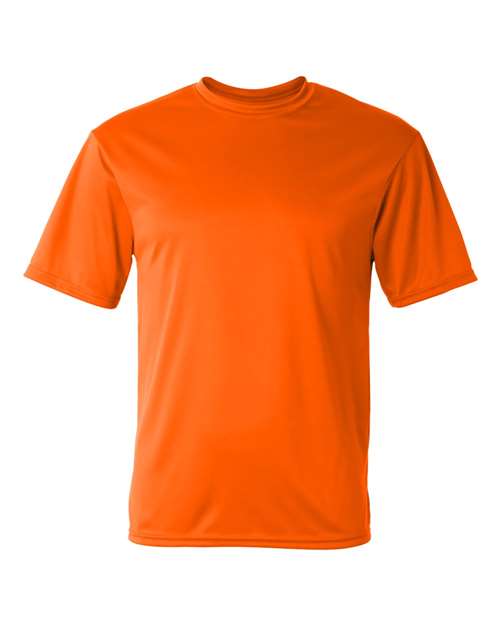 Unisex Performance T-Shirt - Safety Orange Front
