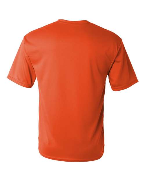 Unisex Performance T-Shirt - Burnt Orange Back