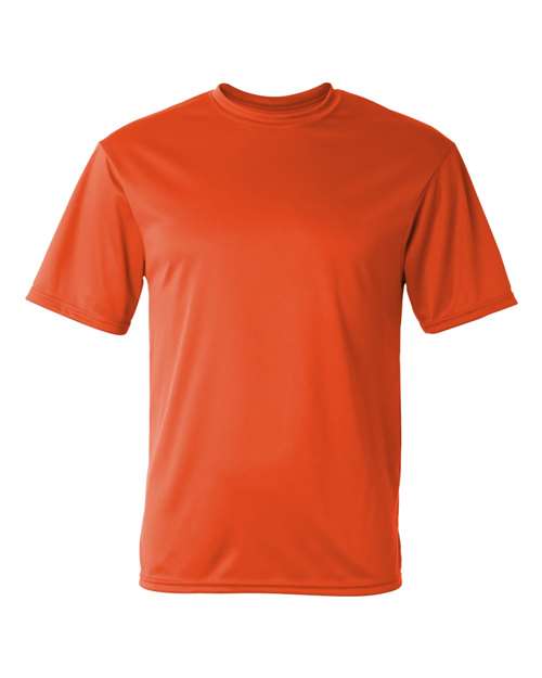 Unisex Performance T-Shirt - Burnt Orange Front