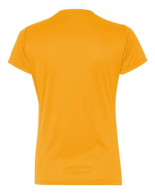 Women’s Performance T-Shirt - Gold Back