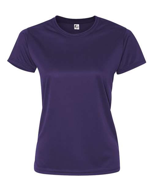 Women’s Performance T-Shirt - Purple Front