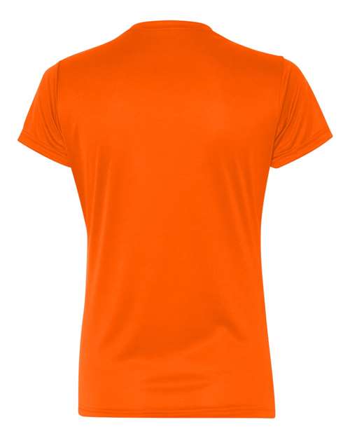 Women’s Performance T-Shirt - Safety Orange Back
