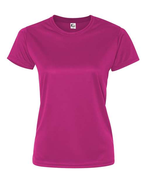 Women’s Performance T-Shirt - Hot Pink Front