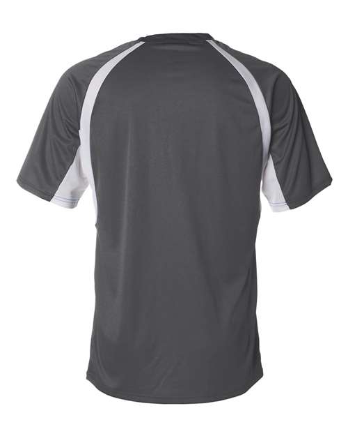 Men's B-Core Hook T-Shirt - Graphite/ White Back
