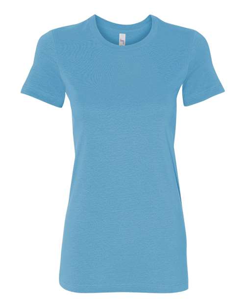 Women's Slim Fit Tee - Ocean Blue Front