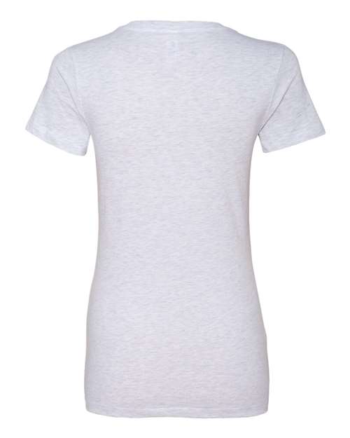 Women’s Jersey Deep V-Neck Tee - Ash Back
