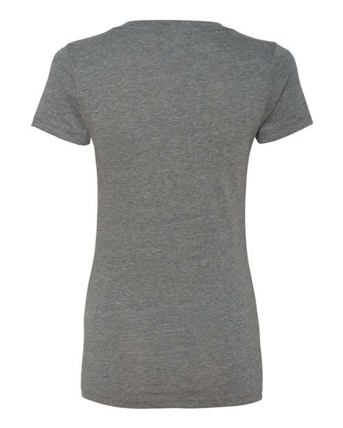 Women’s Jersey Deep V-Neck Tee - Deep Heather Back