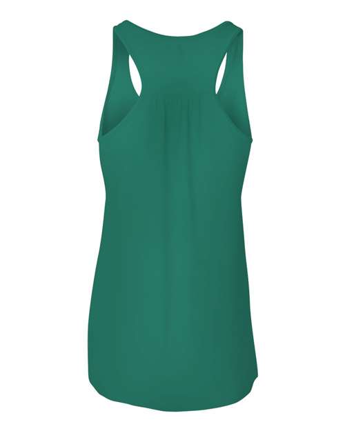 Women's Flowy Racerback Tank - Kelly Back