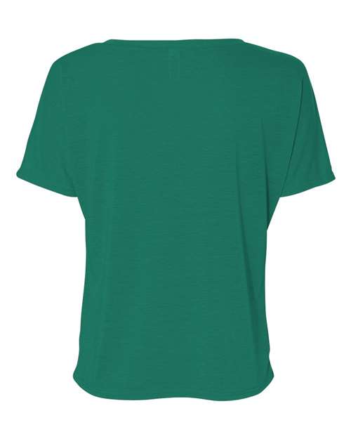 Women’s Slouchy V-Neck Tee - Kelly Back