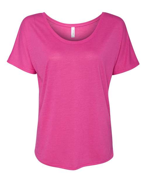 Women’s Slouchy Tee - Berry Front