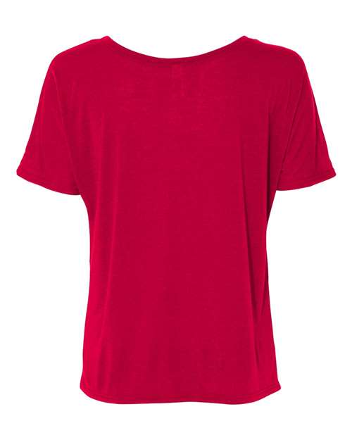 Women’s Slouchy Tee - Red Back