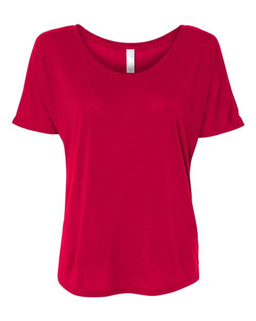 Women’s Slouchy Tee - Red Front