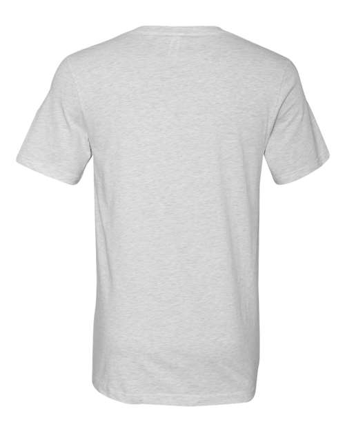 Unisex Jersey V-Neck Tee - Ash Back