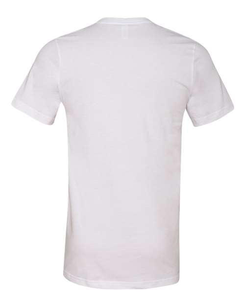 Men's Jersey Pocket Tee - White/ Athletic Heather Back