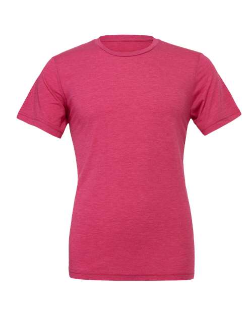 BELLA + CANVAS Triblend Tee - Berry Triblend Front