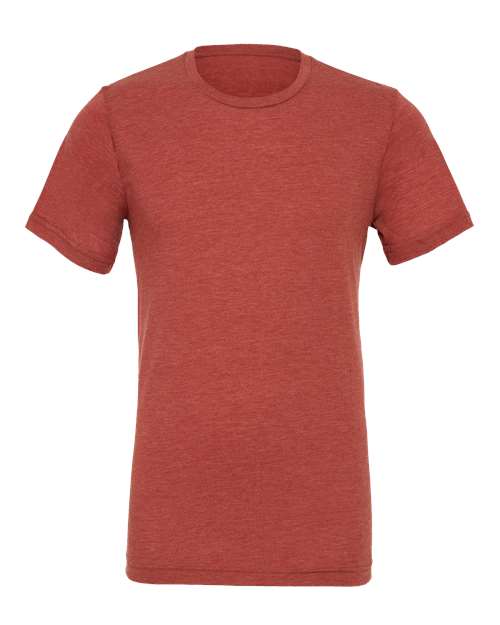 BELLA + CANVAS Triblend Tee - Clay Triblend Front