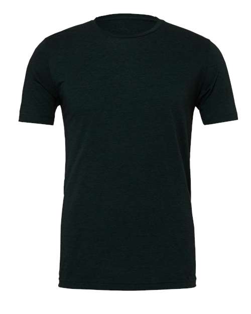 BELLA + CANVAS Triblend Tee - Emerald Triblend Front