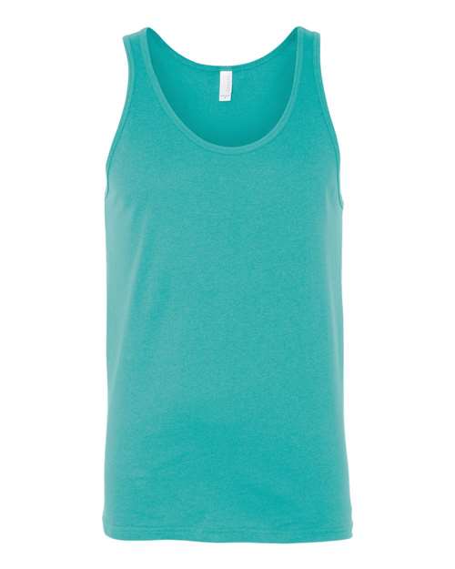 BELLA + CANVAS Jersey Tank - Teal Front