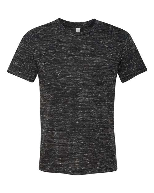 Unisex Texture Tee - Black Marble Front