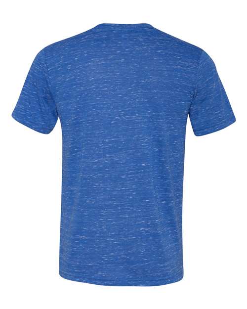 Unisex Texture Tee - True Royal Marble Back