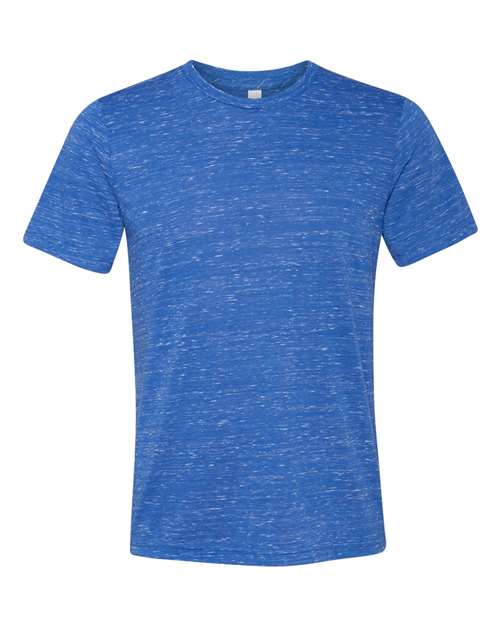 Unisex Texture Tee - True Royal Marble Front