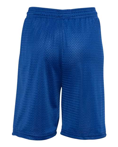 Youth Mesh Shorts - Royal Back