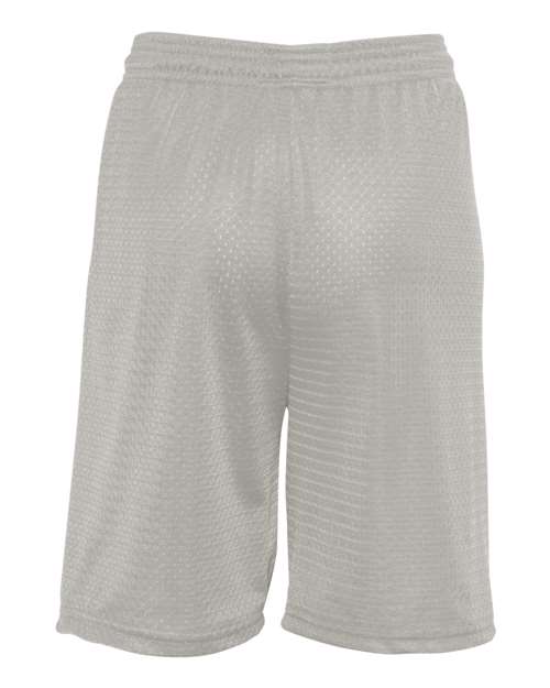 Youth Mesh Shorts - Silver Back