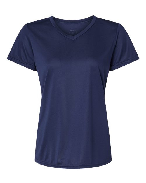 Women's Nexgen Performance V-Neck T-Shirt - Navy Front