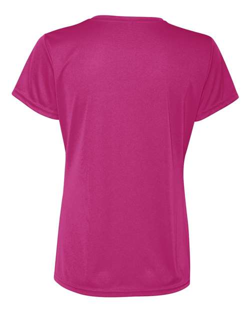 Women's Nexgen Performance V-Neck T-Shirt - Power Pink Back