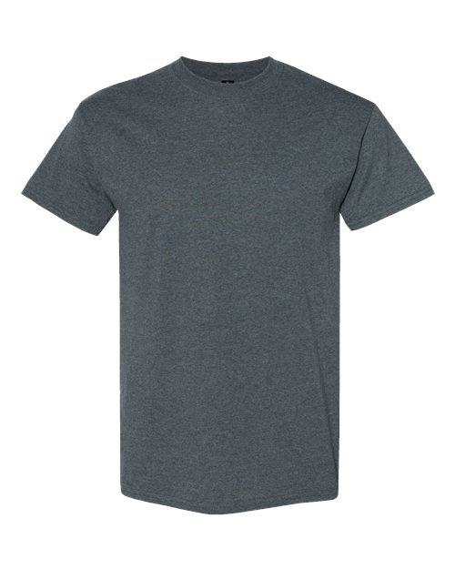 Gildan Unisex Heavy Cotton™ T-Shirt - Dark Heather Front