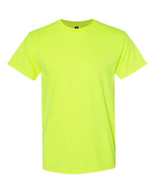 Gildan Unisex Heavy Cotton™ T-Shirt - Safety Green Front