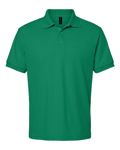 Unisex DryBlend® Jersey Polo - Kelly Green Front