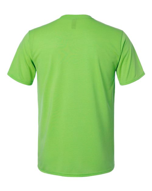 Unisex Performance® T-Shirt - Lime Back