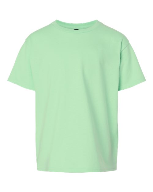 Gildan Youth Ultra Cotton® T-Shirt - Mint Green Front
