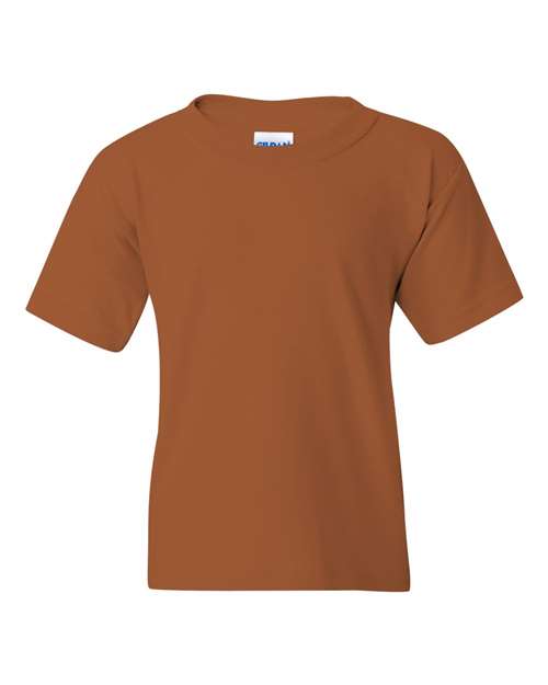 Youth Heavy Cotton™ T-Shirt - Texas Orange Front