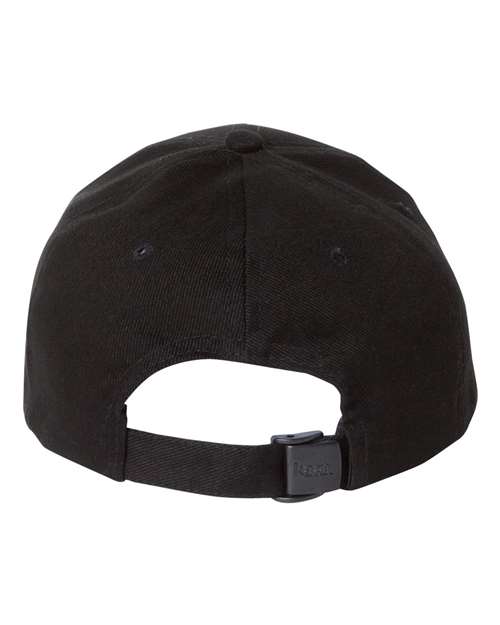 Solid Crown with Camo Bill Cap - Black/ Realtree AP Back
