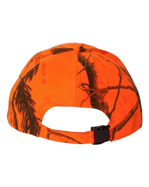 Specialty Licensed Camo Cap - Blaze Realtree AP Back