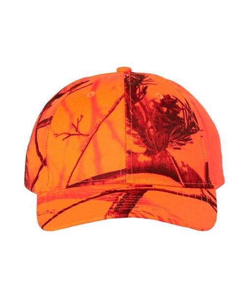 Specialty Licensed Camo Cap - Blaze Realtree AP Front