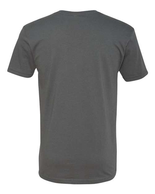 Unisex Cotton V-Neck T-Shirt - Heavy Metal Back