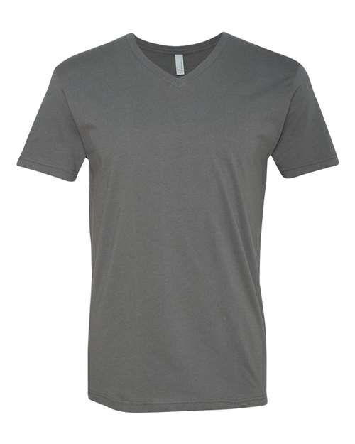 Unisex Cotton V-Neck T-Shirt - Heavy Metal Front