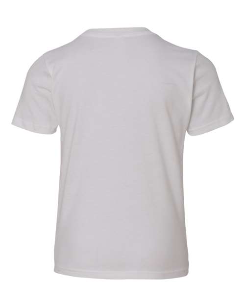 Youth Cotton T-Shirt - White Back