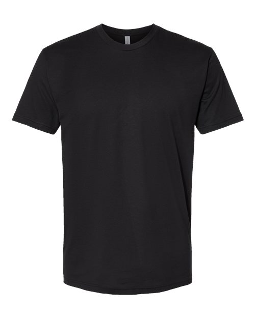 Cotton T-Shirt - Black Front