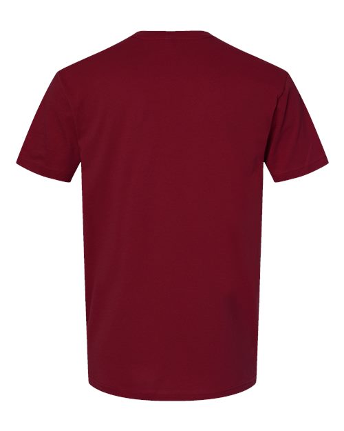 Cotton T-Shirt - Cardinal Back