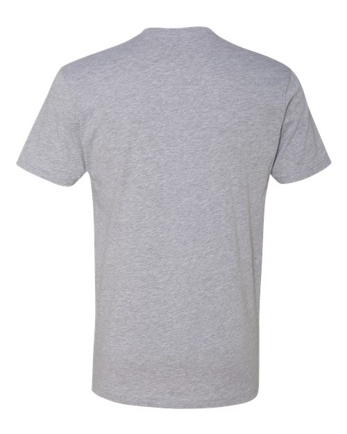 Cotton T-Shirt - Heather Grey Back